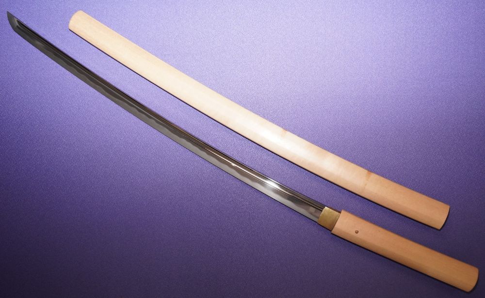 刀［遠州住磯部一貫齋光廣作］現代刀<br>Katana : Enshu Ju Isobe Ikkansai Mitsuhiro Saku.