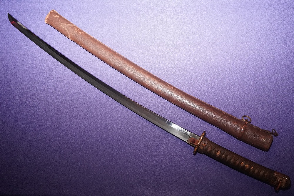 刀［石堂輝秀作（昭和）］軍刀（保存）<br>Katana: Ishido Teruhide Saku（Showa）. IJA Gunto WW-Ⅱ NBTHK HOZON.