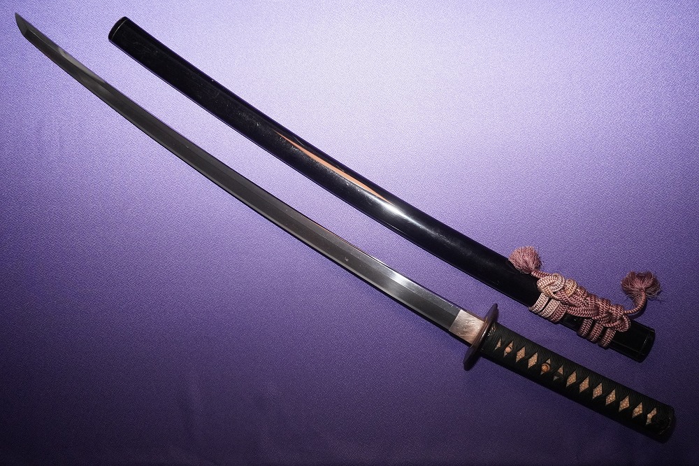 刀［無銘（三原）］裁断銘（保存）<br>Katana: Mumei ( Mihara ) Cutting Test. NBTHK HOZON.